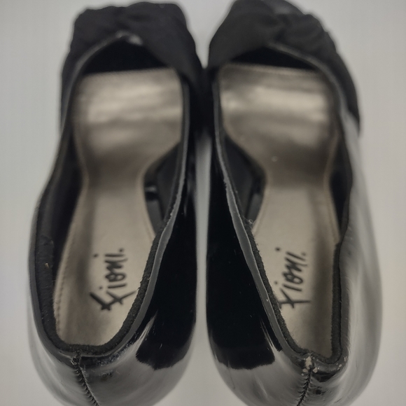Fioni Shoes Size 6.5 Wide Black - Picture 7 of 11